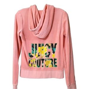 Juicy Couture Vintage Peach Tracksuit Hoodie